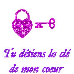 la clé de mon keur!!